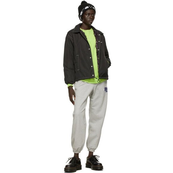 Awake NY Block Out Logo Long Sleeve T-Shirt Size M Mens Green $70 - Picture 14 of 14